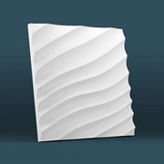 Форма для 3Д панелей «Волна диагональ» фотография