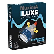 Презерватив luxe maxima "глубинная бомба" - 1 шт. Luxe Luxe maxima №1 "глубинная бомба"