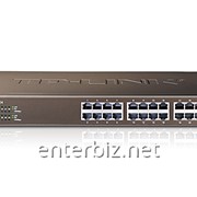 Коммутатор TP-LINK TL-SF1024 DDP (24х10/100 Мбит, металл, монтаж в стойку), код 61340 фотография