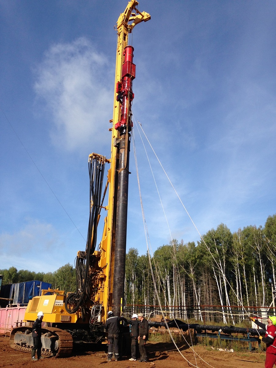 Бурильно-сваебойная установка в Екатеринбурге (Техника сваебойная и ...