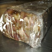 Мясо прессованное свиных голов фото