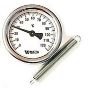 Термометр натрубный WATTS F+R810 TCM (TAB 63/120 63mm 0-120°C)