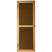 Стеклянная дверь для сауны Tesli “Reliable“ 67,8x188 фотография