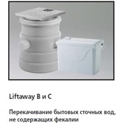 Перекачивание бытовых сточных вод, не содержащих фекалии GRUNDFOS Liftaway B и C фото