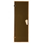 Стеклянная дверь для сауны Tesli “Tesli lux“ 68x188 фотография