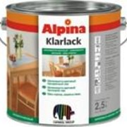 Прозрачный лак Alpina Klarlack