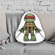 Декоративная подушка игрушка Рафаель Черепашки ниндзя (Teenage Mutant Ninja Turtles) фото