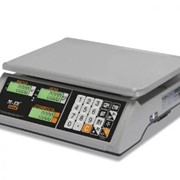 Торговые настольные весы Mertech M-ER 327 AC-32,5 Ceed LCD Белые фотография