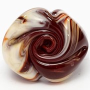 Кольцо Rosellina opaque — шоколад-молоко фото