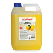 Мыло жидкое крем 5л ЛАЙМА PROFESSIONAL Лимон с антибактериальным эффектом 1/4 фото
