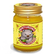 Бальзам Желтый с куркумой и имбирем антицеллюлитный Binturong , 50 гр фото