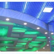 Потолок “Грильято“ алюминиевый GL15 НОВИНКА 100х100мм фото