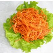 Овощи солено-квашеные. Морковь по-корейски. фото