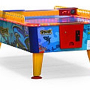 Игровой стол аэрохоккей Shark 8 ф всепогодный жетоноприемник фото