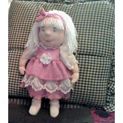 Кукла Лиза вальдорфская игровая кукла ручной работы. фото