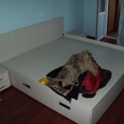 Кровать изготовление на заказ с ящиками фото