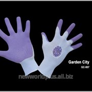 Перчатки садовые Garden Gloves Duraglove фиолетовые, размер XL NW-GG