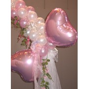 Оформление воздушными шарами свадьбы, Дня рождения, юбилея фото