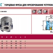Торцевая фреза для фрезерования уступов VK6N фото