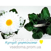 Заколка для волос Ромашка фото