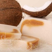 Натуральное мыло ручной работы “Кокос“ фото