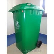 Мусорный контейнер 360л пластиковый фотография