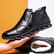 Зимние мужские ботинки натуральная кожа. Размеры 37-43 фото