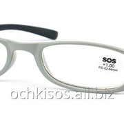 Очки для чтения SOS женские модель P 13074 Mat Grey- Black фото