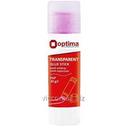 Клей-карандаш pvp, прозрачный, optima transparent, 10 г. O45229