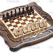 Шахматы + нарды резные “Вольные Горы“ 40, Karen Harutyunyan фото