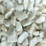Щебень мраморный белый (ФР 5-10 мм) 8 кг фотография