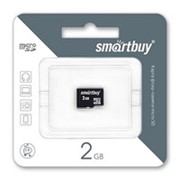 Карта памяти microSD Smartbuy 2 GB фотография