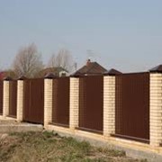 Пограничные бетонные столбы для оград и ворот