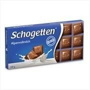 Шоколад Schogetten "Alpine milk Chocolate" , 100г 1492