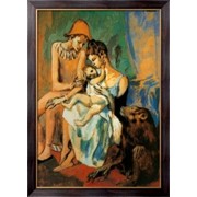 Картина Семья акробатов с обезьянами, 1905 , Пикассо, Пабло фото