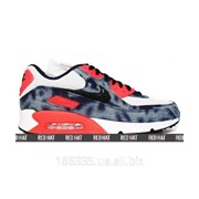 Кроссовки Nike Air Max 90 Infrared Washed Denim_x005F_x001D_ арт. 23307 фото