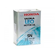 Моторное масло HONDA Ultra LTD API SAE 0W/20 SN/GF-5, 4 л 0821799974