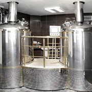 Оборудование для производства пива от 300 до 2500 литров в сутки фото