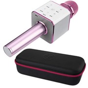 Беспроводной караоке микрофон Tuxun Q7 - Pink фото