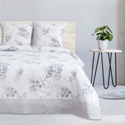 Постельное бельё Этель дуэт «Флорена Экрю», размер 143х215 см - 2 шт., 240х220 см, 70х70 см - 2 шт фото