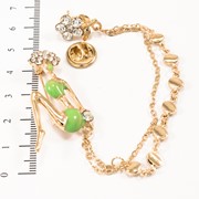 Брошь ''Загадка'', ( 4см) 222151(5) фото