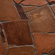 Песчаник терракотово-красный толщ. 1,5 см фото
