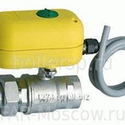 Кран с сервоприводом, двухходовой, зонный, шаровой, 24 В, 3/4“, НР-ВР, 40 сек, артикул FA 300217 3440 фото