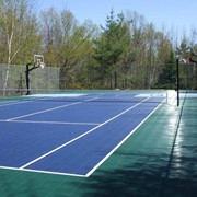 Обслуживание и ремонт теннисных кортов фото