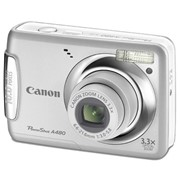 Фотоаппарат цифровой Canon PowerShot A480 Silver фото