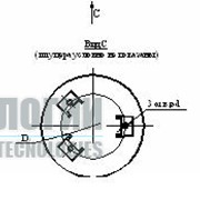 Штуцер и люк газосепаратора с диаметром 1600