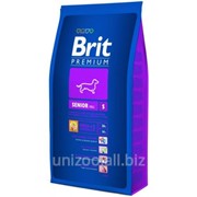Сухой корм для собак Brit Premium Senior S 3 кг фото