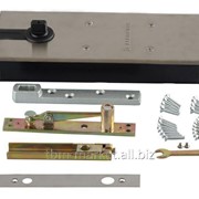 Напольный доводчик Elementis с фиксатором, комплект для алюминиевой двери 800 мм (до 80 кг) Артикул ELM0512 фотография