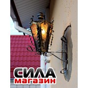 Кованые светильники и фонари Старый Житомир 2 на кранштейне фото