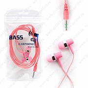 Внутриканальные Наушники Bass Super Pink (Розовый) фото